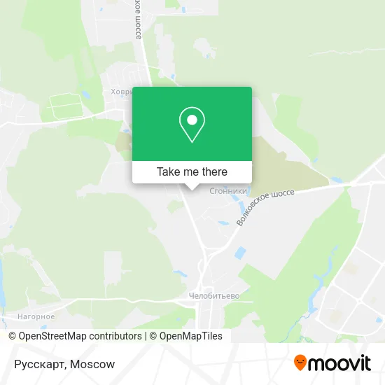 Русскарт map