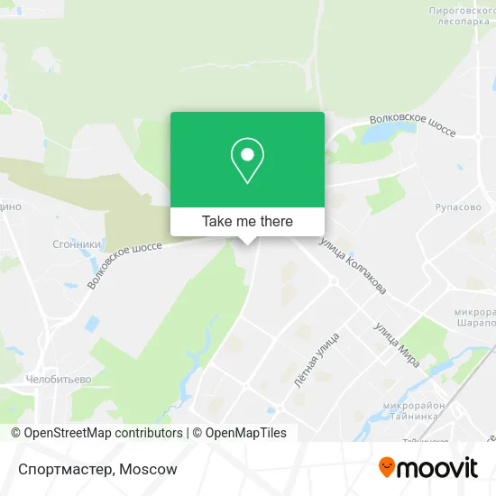 Спортмастер map