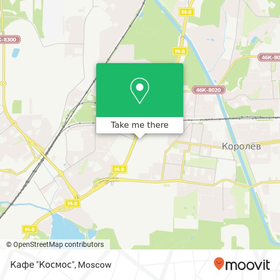 Кафе "Космос" map