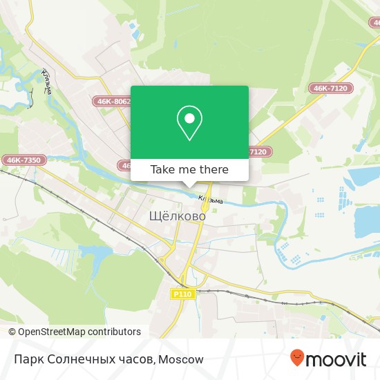 Парк Солнечных часов map