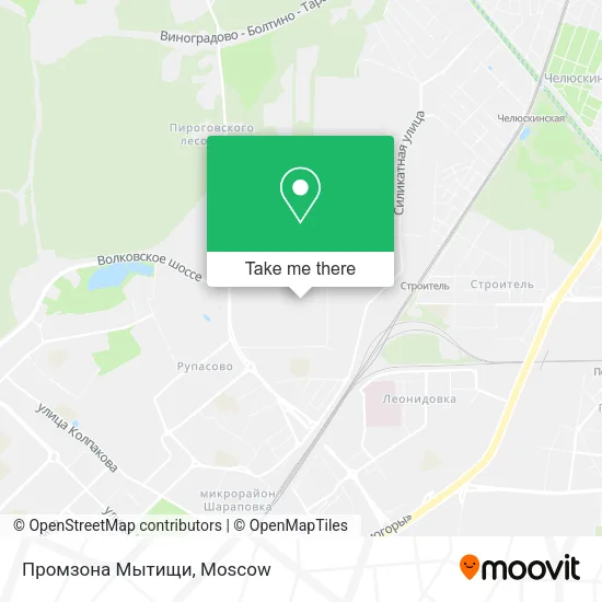 Промзона Мытищи map