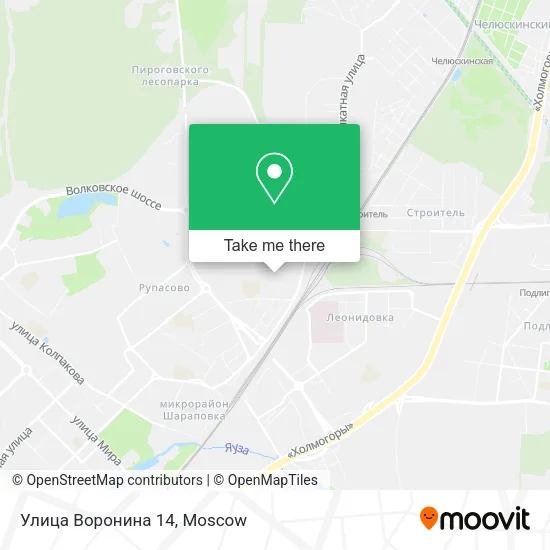 Улица Воронина 14 map