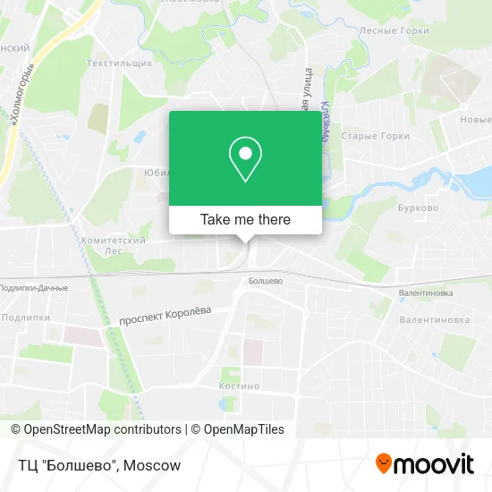 ТЦ "Болшево" map