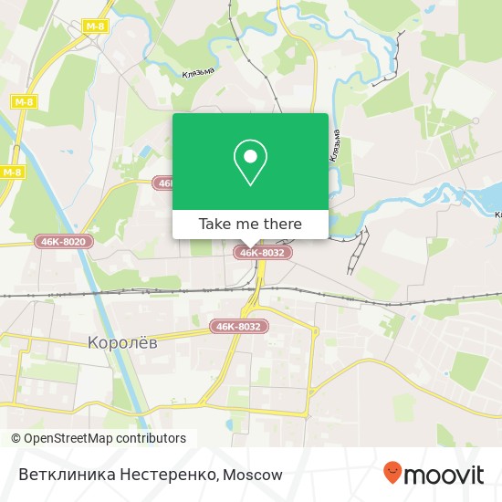 Ветклиника Нестеренко map