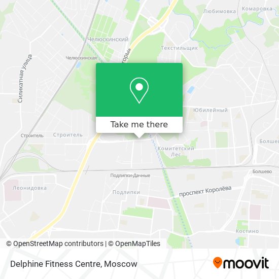 Delphine Fitness Centre map