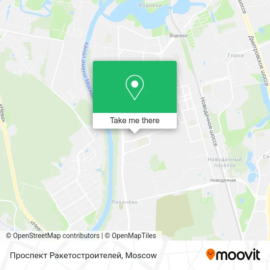 Проспект Ракетостроителей map
