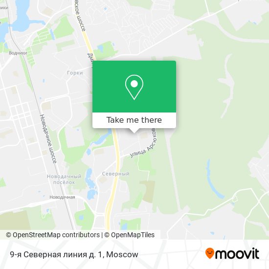 9-я Северная линия д. 1 map