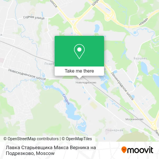 Лавка Старьевщика Макса Верника на Подрезково map