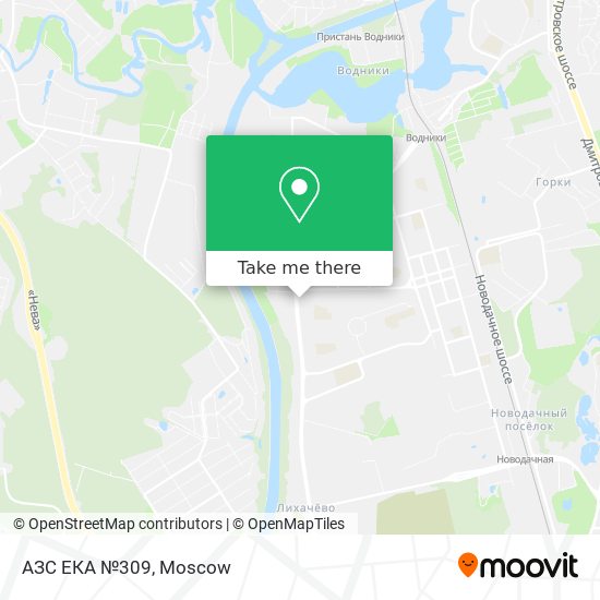 АЗС ЕКА №309 map