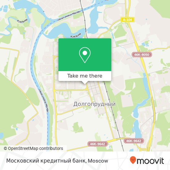 Московский кредитный банк map