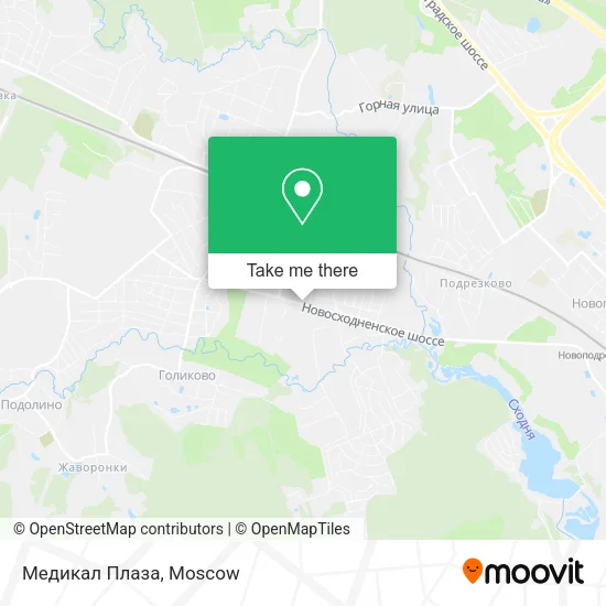 Медикал Плаза map