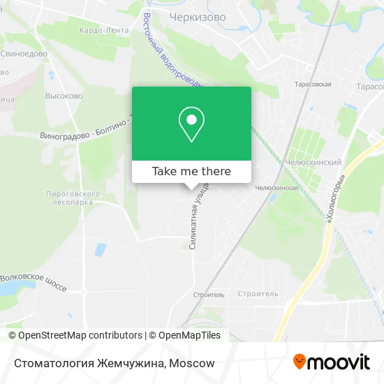 Стоматология Жемчужина map
