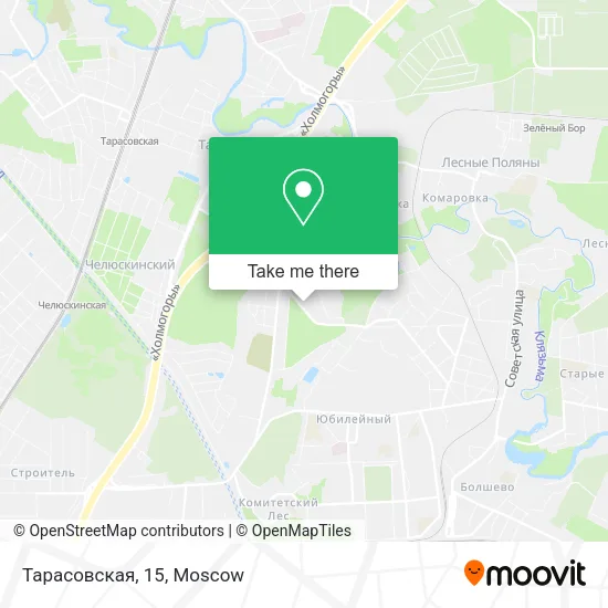 Тарасовская, 15 map