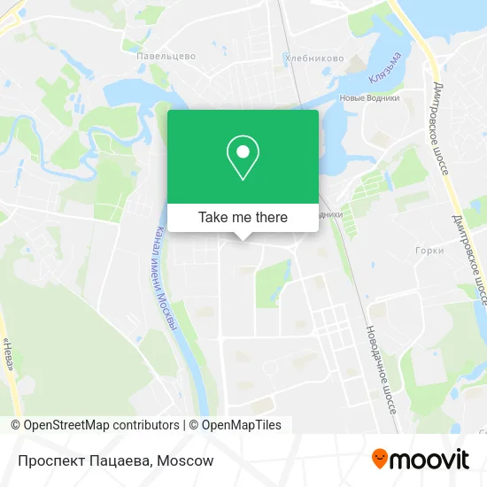 Проспект Пацаева map