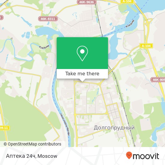 Аптека 24ч map