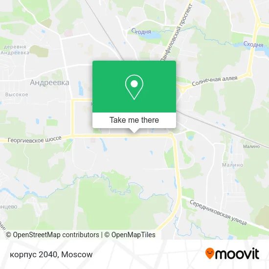 корпус 2040 map