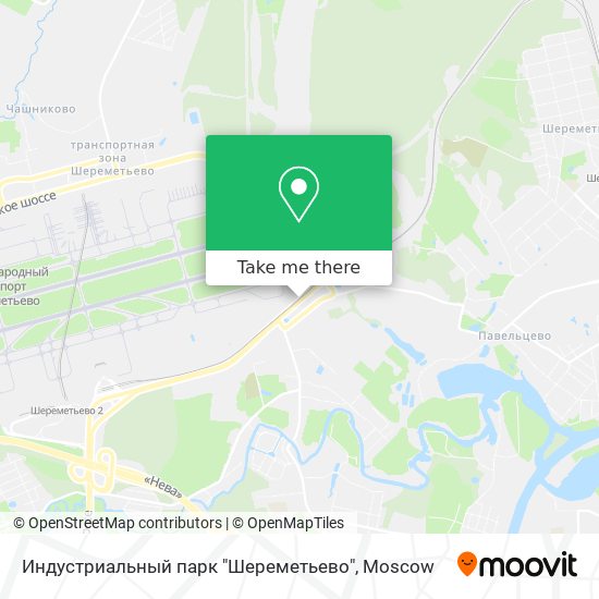 Индустриальный парк "Шереметьево" map