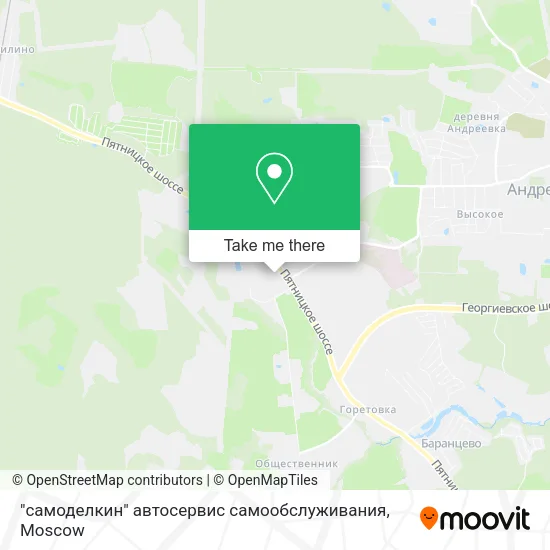 "самоделкин" автосервис самообслуживания map