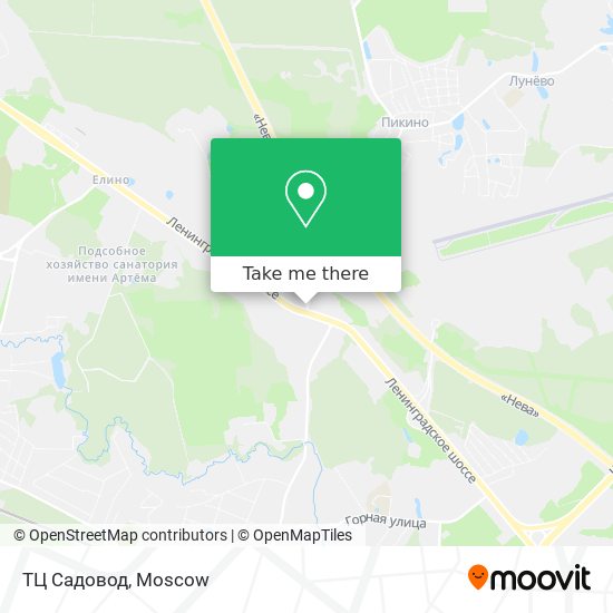 ТЦ Садовод map