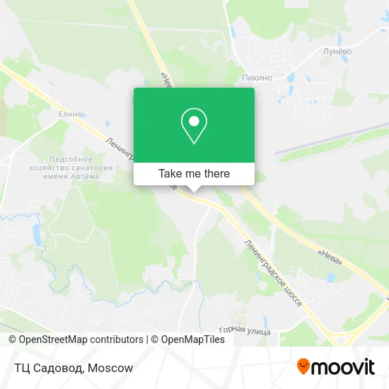 ТЦ Садовод map
