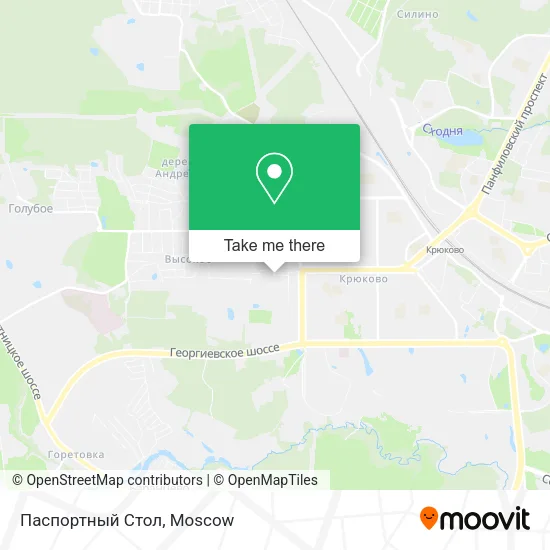 Паспортный Стол map