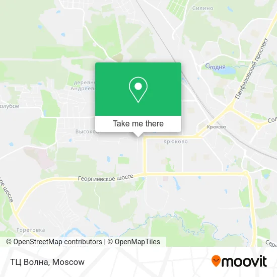 ТЦ Волна map