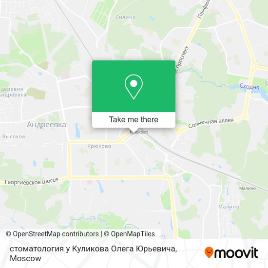 стоматология у Куликова Олега Юрьевича map