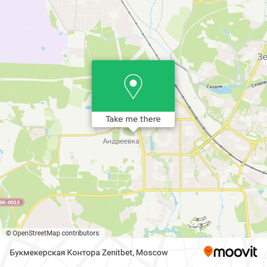 Букмекерская Контора Zenitbet map