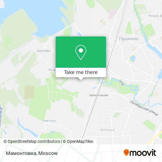 Мамонтовка map