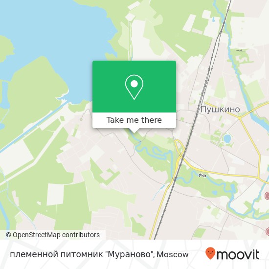 племенной питомник "Мураново" map