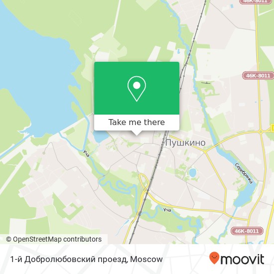 1-й Добролюбовский проезд map