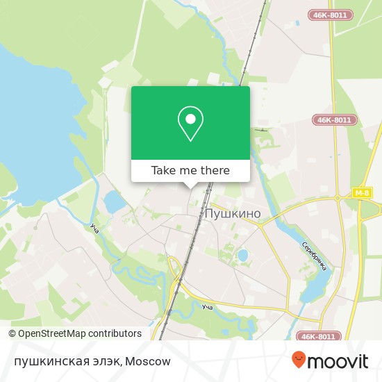 пушкинская элэк map