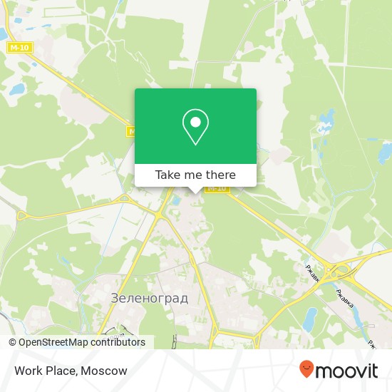 Work Place map