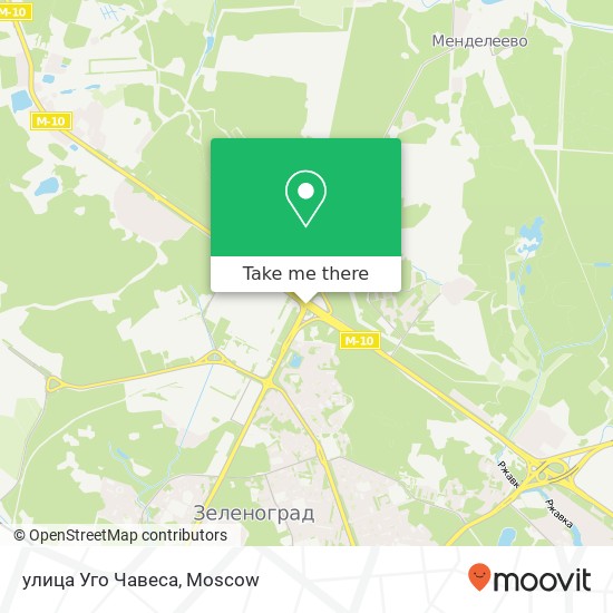 улица Уго Чавеса map