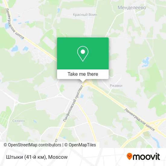 Штыки (41-й км) map