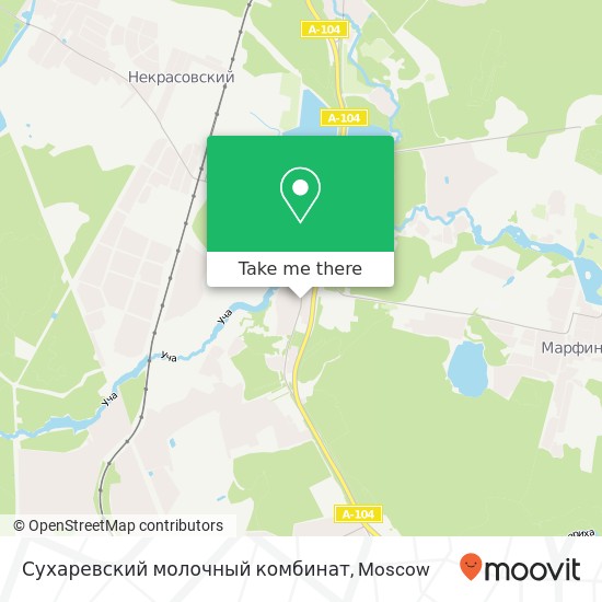 Сухаревский молочный комбинат map