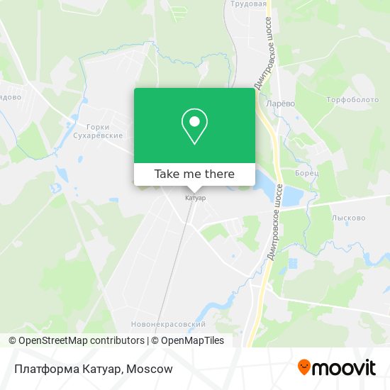 Платформа Катуар map