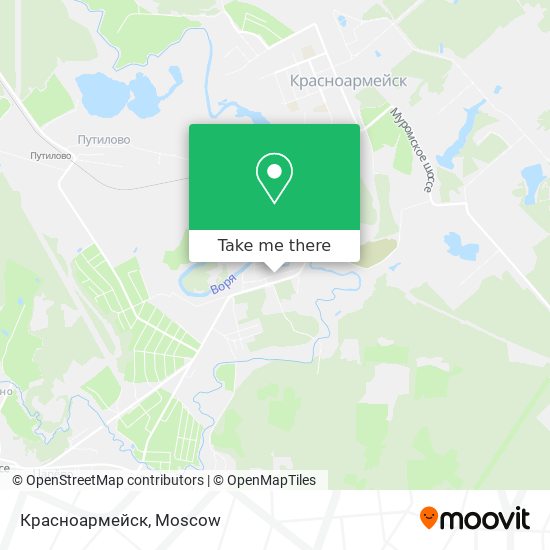 Красноармейск map