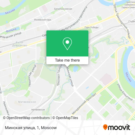 Минская улица, 1 map