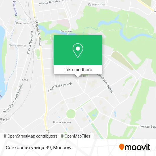 Совхозная улица 39 map