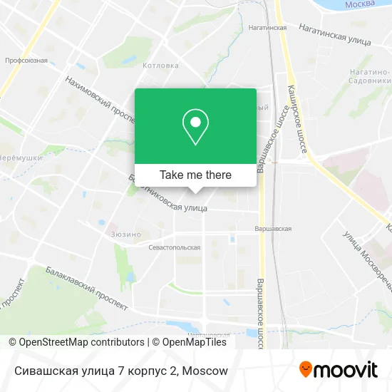 Сивашская улица 7 корпус 2 map