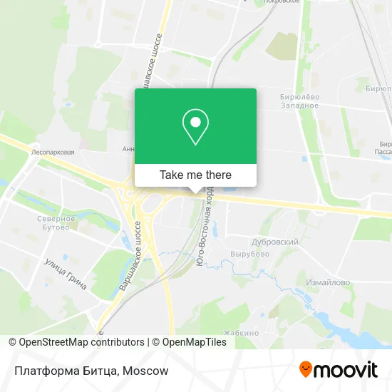 Платформа Битца map
