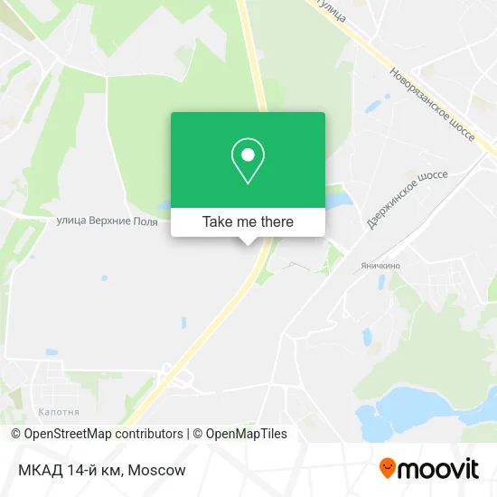 МКАД 14-й км map