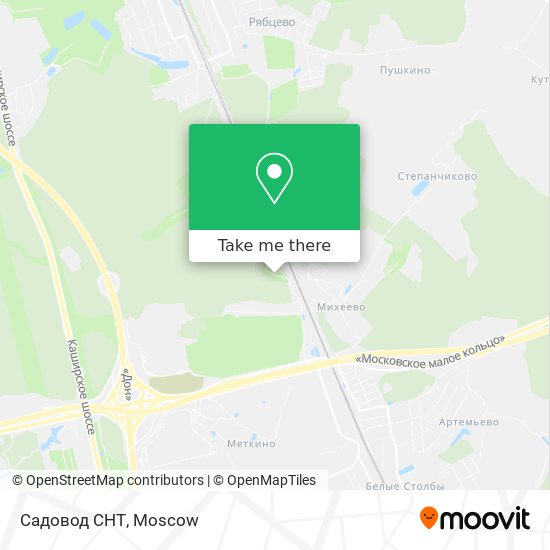 Садовод СНТ map