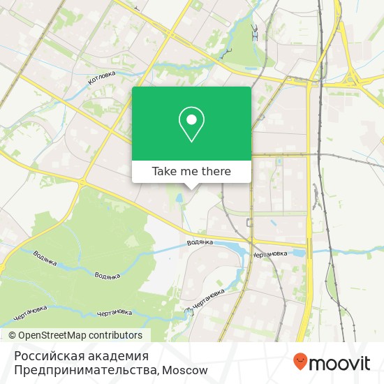 Российская академия Предпринимательства map