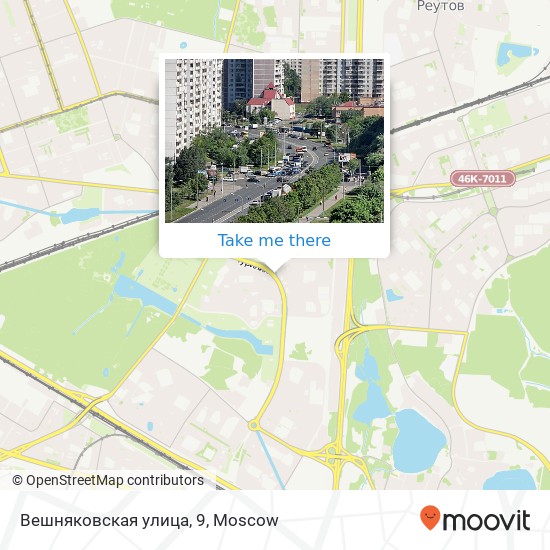 Вешняковская улица, 9 map