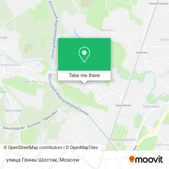 улица Ганны Шостак map