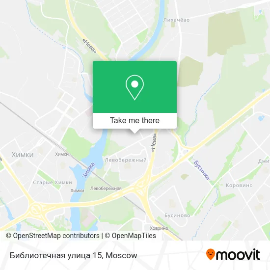 Библиотечная улица 15 map