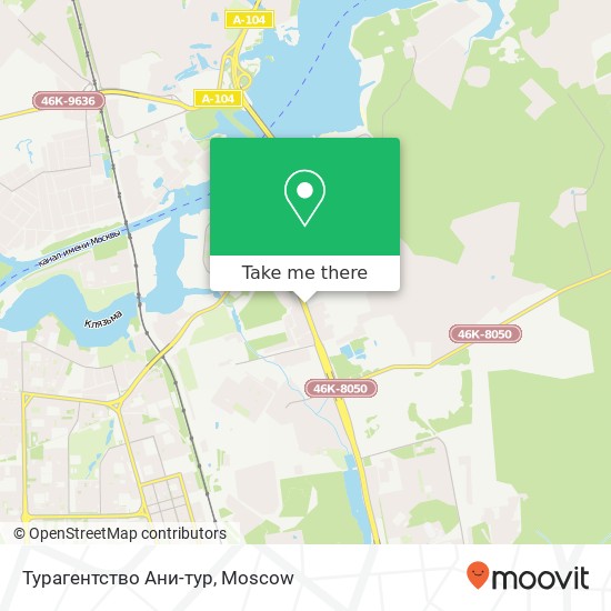 Турагентство Ани-тур map