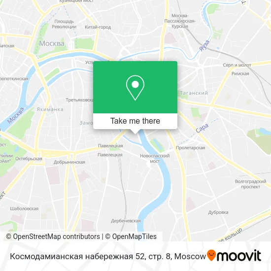 Космодамианская набережная 52, стр. 8 map